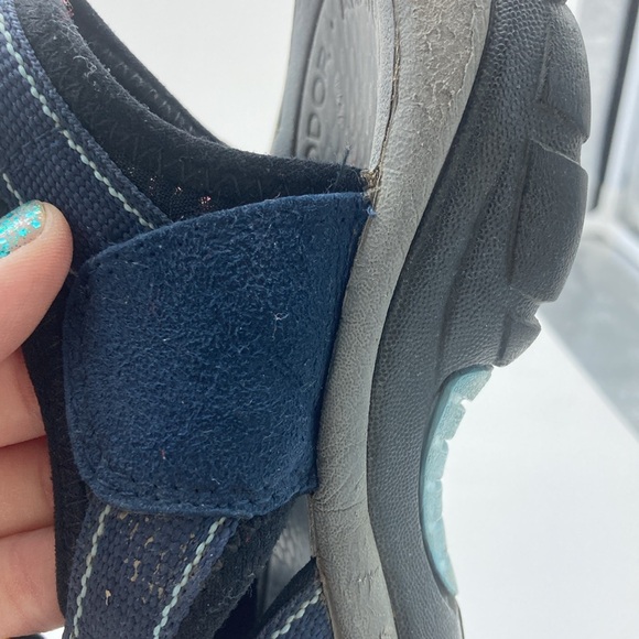 Keen Yellow and Blue Performance Sandals with Closed-Toe Design - Picture 6 of 8